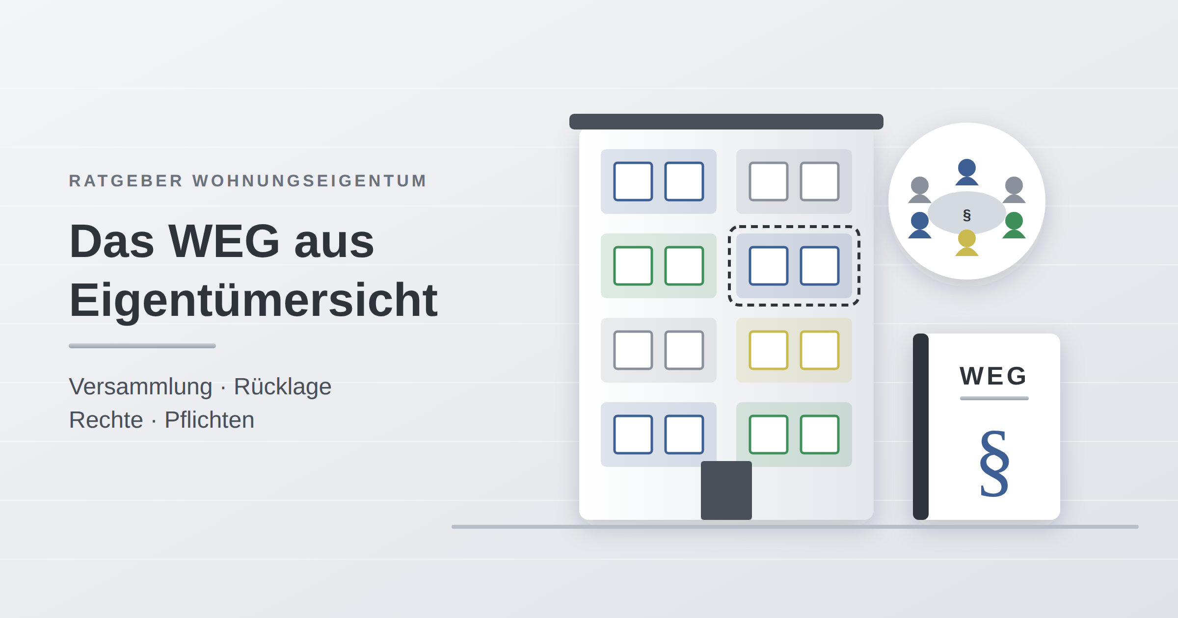 Das WEG aus Eigent&uuml;mersicht