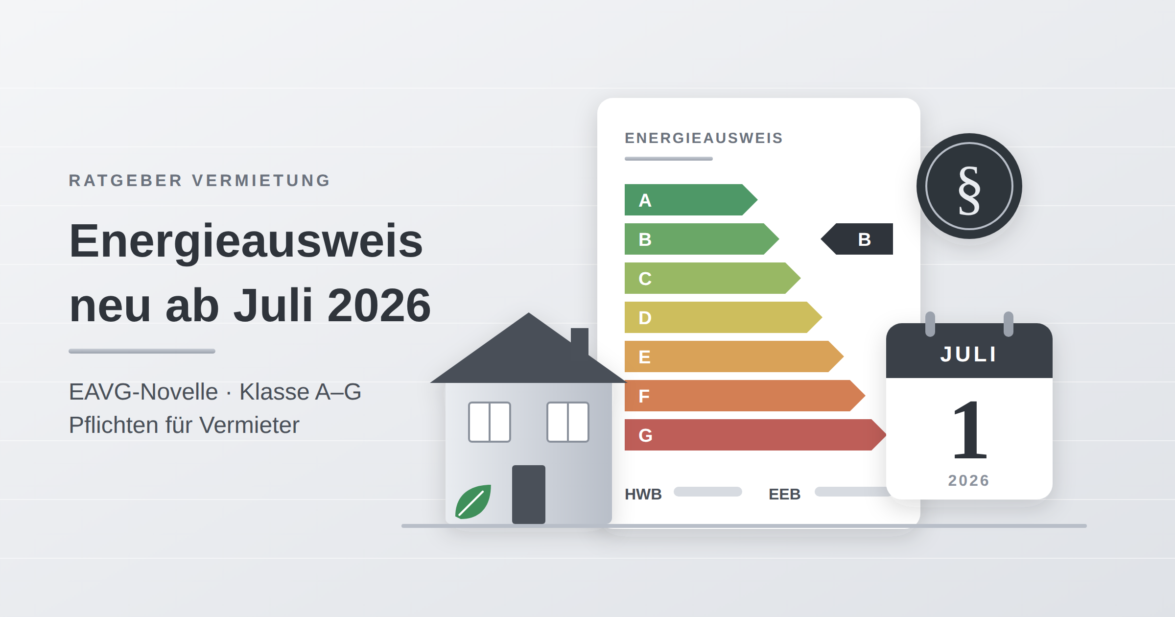 Energieausweis ab 01.07.2026